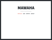 Tablet Screenshot of mawaha.com